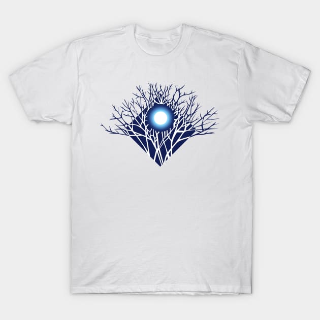 Bright Moon T-Shirt by muredesigner